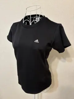 adidas 黒 半袖 Tシャツ Lサイズ