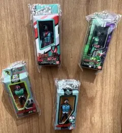 仮面ライダーソフビパッケージチャーム　4体セット