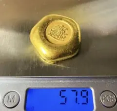 豆金 約10g 金塊 金属 粒金 金属素材 材質不明 磁気はございません