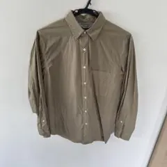 MARKAWARE 長袖シャツ ベージュ　サイズ1のサムネイル