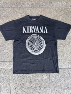 NIRVANA バンドTシャツ 両面プリント　ヴィンテージ　90s フェードのサムネイル