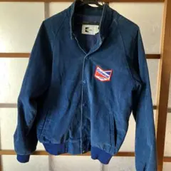 K-BRAND コーデュロイジャケット　USA 古着　ブルゾン　ネイビー