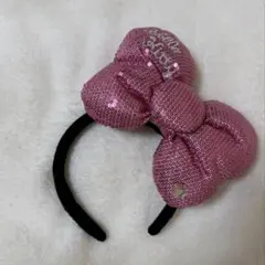 ユニバ カチューシャ キティ リボン ピンク