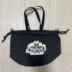 グラニフ　パワーパフガールズ 巾着バッグ
