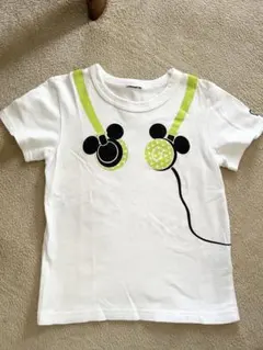 ミッキーマウス ヘッドフォン Tシャツ　120