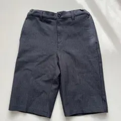 コムサイズム　ハーフパンツ　130cm ブラック　セレモニー　卒園式　入学式