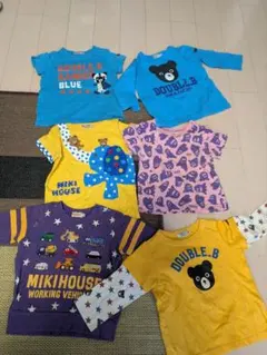 DOUBLE.B & MIKIHOUSE Tシャツセット