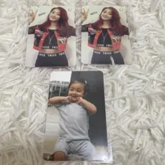 TWICE ジヒョ　トレカ　幼少期