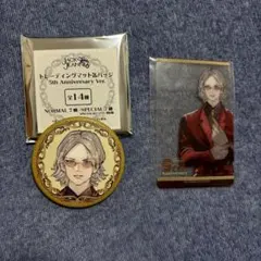 ジャックジャンヌ展 缶バッジ　クリアカードセット 睦実介