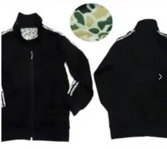 大きいサイズwest tour ジャージ上下セットカモフラセットアップ 3XL