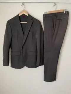 スーツカンパニー 上下セットアップ 170 6drop グレー ウォッシャブル