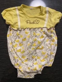 くまのプーさん ロンパース 80cm 女の子