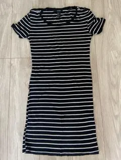FOREVER21 ボーダー　ミニワンピース
