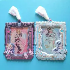 【プリキュア】プリキュア カードホルダー セット★キュアブラック＆キュアホワイト