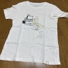 Sawa レトロオーディオTシャツ ホワイト