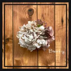 コサージュ【ピンクベージュ ダリア 】卒業式 入学式 セレモニー