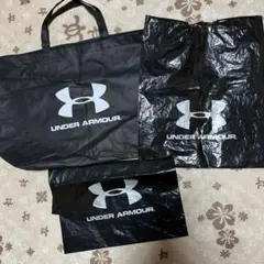 アンダーアーマー  不織布　バック、ビニールバック　3点セット