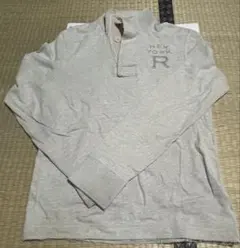RUEHL No. 925 ポロシャツ 長袖 メンズ ホワイト Mサイズのサムネイル