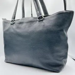 極美品 ステファノマーノ ビジネスバッグ トートバッグ シボ革 ブラック
