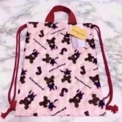 ナップサック キルティング くまのがっこう ジャッキー 新品タグ付き未開封