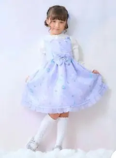 【新品】メゾピアノ　マジカル柄　ワンピース　ブラウス　セット　120cm