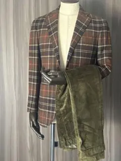 インコテックス　コーディロイパンツ　オリーブ　１回短時間使用