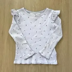 H&M kids 小花柄長袖カットソー 110cm