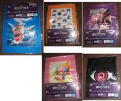一番くじ　ワンピース　カードゲーム　F賞　タオルコレクション 5種