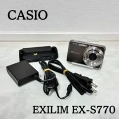 【動作確認済み】CASIO EXILIM EX-S770 シルバー 充電器