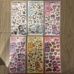 平成はっぴーフォン　サンリオ　6種セット