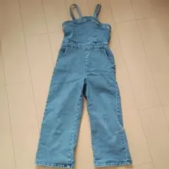 美品！GU デニムオーバーオール 140cm