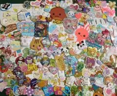 ⑳《平成レトロ》★ハムちゃん＆可愛い系がたっぷり★大量フレークシール160枚以上