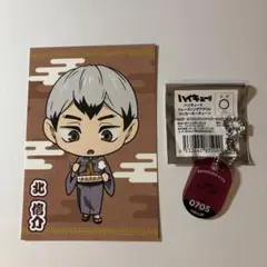 ハイキュー‼︎ トレーディングアクリルロッカーキーチェーン 北信介 ポストカード付