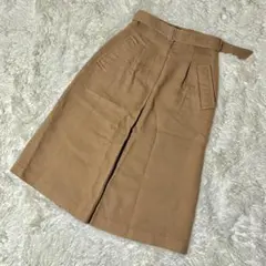 ELFORBR エルフォーブル ベルト付スカート ベージュ【D1-16】のサムネイル
