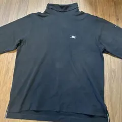 バーバリー　ゴルフ　ウェア　タートルネック　長袖　黒