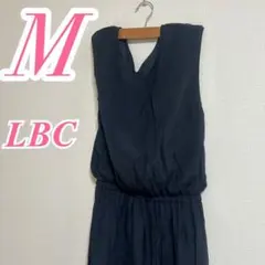 LBC エルビーシー ネイビー ノースリーブ ワンピース M きれいめのサムネイル