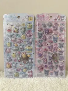 【正規品】 うるちゅる シール サンリオキャラクターズ マイメロ クロミ ２枚