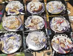 ワンピース 輩缶バッジ セット GEAR5 ギア5 ニカ ルフィ 麦スト限定