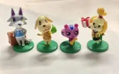 あつまれどうぶつの森　チョコエッグ　4体