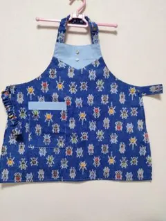 オプチッチ＠プロフ必読様専用 ハンドメイド　100〜120お子様用エプロンセット