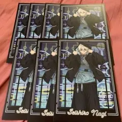 ブルーロック NEONチャイナ ポストカード　凪　潔　23枚まとめ売り