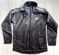 アディダス adidas キッズ 150 ウインドブレーカー　裏起毛
