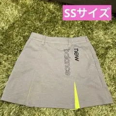 【New balance 】 サイズ00 グレー　スエット素材　スカート