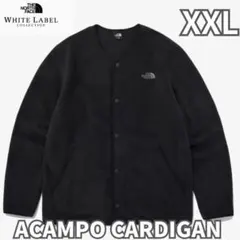 ノースフェイス ACAMPO CARDIGAN XXLサイズ BLACK