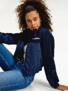 Tommy Jeans – tjw mix media jacketのサムネイル