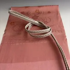 訳あり　新品未使用品　夏物帯締め帯揚セット