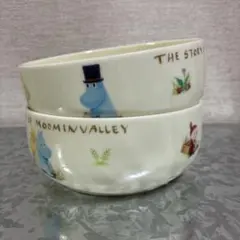 ムーミン谷のキャラクター ボウル皿2個セット