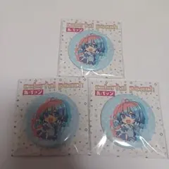ゆ*ゆ様 カラフルピーチ るな 缶バッジセット