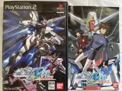 PS2 機動戦士ガンダムSEED 連合vs Z.A.F.T. 取説剥がれ有り