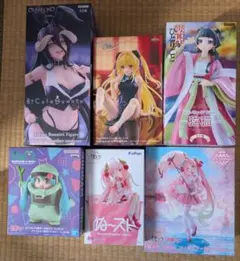 女の子　キャラクター　フィギュア　まとめ売り　新品未開封